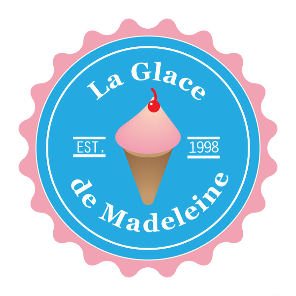 icecream shop logo